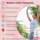 Women's Daily 7 Essentials, Adaptogen Complex & Sleep Well Bundle 3