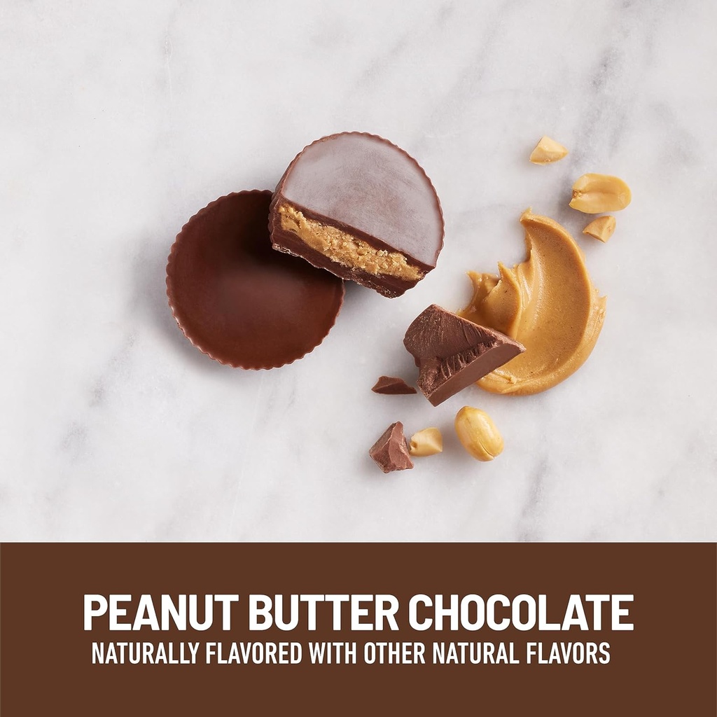 SlimFast Delights Peanut Butter Chocolate Snack Cup, 0g Added Sugar, 2g of Net Carbs, 10 Count 5