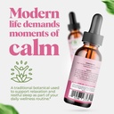 Valerian Root Drops for Sleep - Organic Valerian Root Tincture Extract 3000mg - for Relaxation and Calm - 1 FL OZ, 30 Servings 5