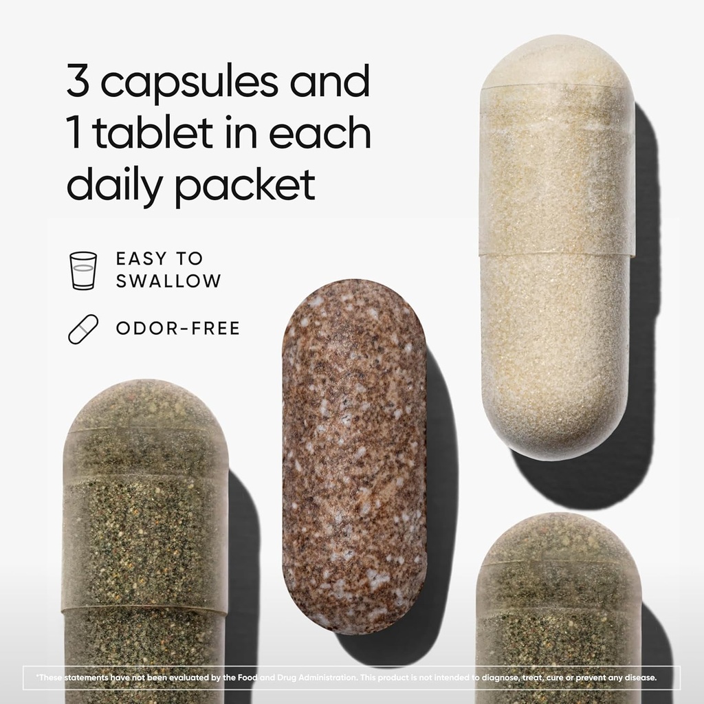 Multivitamin for Women, All-in-One Supplement Complex with Vitamin B12, A, C, Biotin, D, E, Folate, Collagen – 106 Nutrients for Overall Women's Health, Hair & Skin, Energy, 30 Day Supply 5