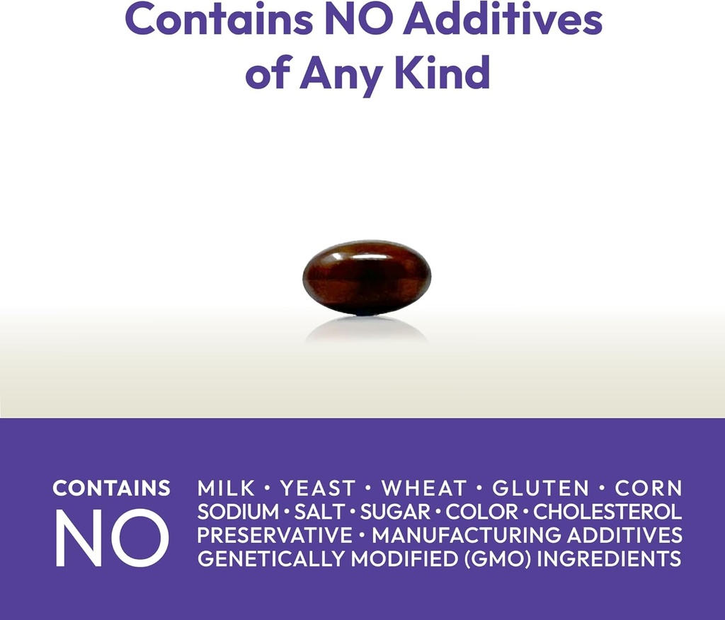 ANDREW LESSMAN Ultimate Eye Support with Astaxanthin 30 Softgels - 12mg Lutein, 6mg Zeaxanthin, 4mg Astaxanthin, Bilberry. Key Nutrients to Support Eye Health, Promote Healthy Vision. No Additives 6