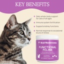 Real Mushrooms Cat Supplement Powder – Organic Mushroom Blend with Antarctic Krill & Ashwagandha – Cat Vitamins for Older Cats or Kittens – 2.65 oz Functional Feline Formula 6