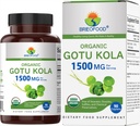 Brieofood Organic Gotu Kola 1500mg, 45 Servings, Vegetarian, Gluten Free, 90 Vegetarian Tablets 2
