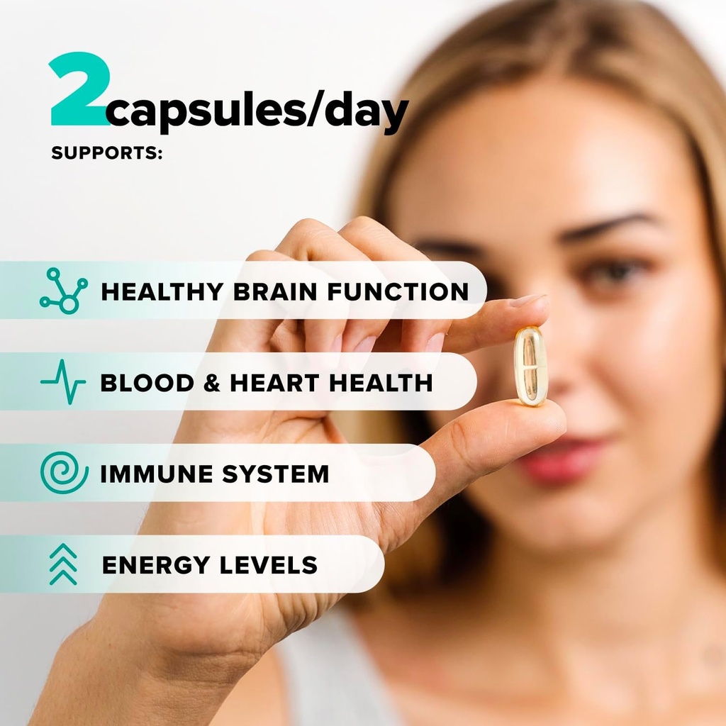 Complement Omega Complex & Triple B12 Spray Bundle – Complete Vegan Omega-3 and B12 Supplementation for Enhanced Energy and Wellness 3