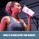 Dymatize Energyze Pre Workout Powder for Men and Women, Peach Mango, 150mg Caffeine, 5g BCAAs, Performance Blend of L-Theanine, L-Tyrosine, L-Citrulline, No Sugar (30 Servings) 6
