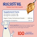 Turkey Tail Mushroom + Probiotics for Dogs – Lump & Lipoma Support, Gut & Immune Health, Energy & Vitality – Reishi + Turkey Tail Powder, 100 Servings 6