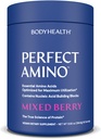 BodyHealth PerfectAmino Powder - BCAA and EAA Powder for Pre and Post Workout - Amino Acid Energy Drink for Men and Women to Support Lean Muscle and Recovery - Mixed Berry - 60 Servings 2