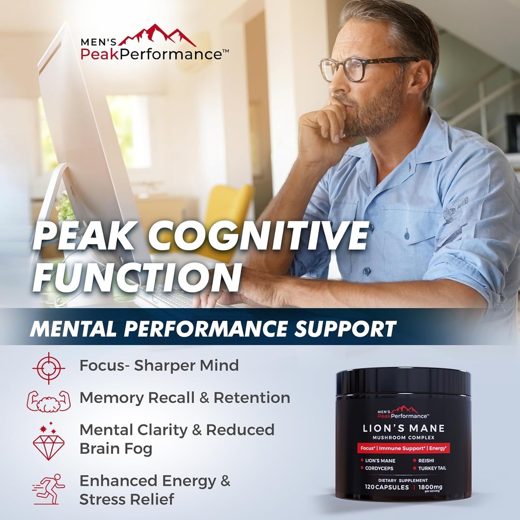 Peak Vitality Performance Bundle - Energy, Stamina, Endurance, Focus and Congnitive Support 4