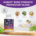 NuBest Bundle Tall 10+ 60 Capsules Tall Kids 60 Chewable Tablets | Height Growth Support for Kids & Teens | Calcium, Vitamins D3 K2, Collagen & Herbs 5