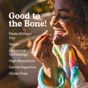 KAL Liposomal Calcium 500 mg, High Absorption Calcium Supplement, Essential Calcium Support, Vegan, Gluten Free, No Soy, 30 Servings, 90 VegCaps 5