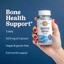 KAL Liposomal Calcium 500 mg, High Absorption Calcium Supplement, Essential Calcium Support, Vegan, Gluten Free, No Soy, 30 Servings, 90 VegCaps 6
