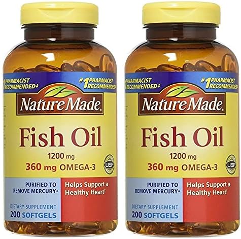 Nature Made Fish Oil 1200mg With Omega-3, 400 Softgels 2