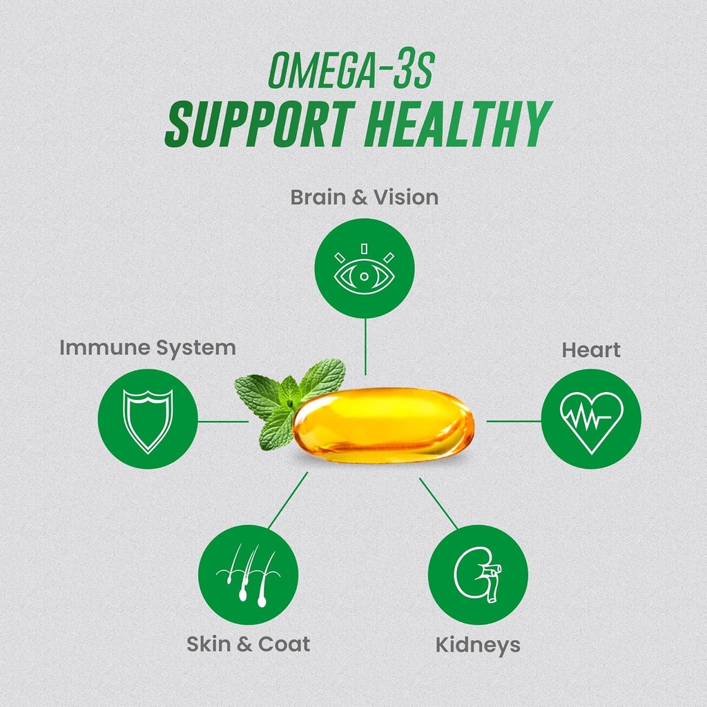 Nutramax Welactin 3 - Canine 120 - Softgel Caps, Welactin Omega-3 Skin and Coat Support 5