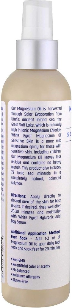 White Egret Earomatherapy Pure Magnesium Oil 4