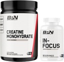BARE PERFORMANCE NUTRITION BPN Creatine Monohydrate & in-Focus Brain Support Bundle 2