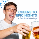 Blowfish for Hangovers - Fast Hangover Relief | FDA-Recognized Formulation - Guaranteed to Relieve Hangover Symptoms in 15 Minutes | Perfect for Weddings and Vacation Essentials | 20 Tablets 6