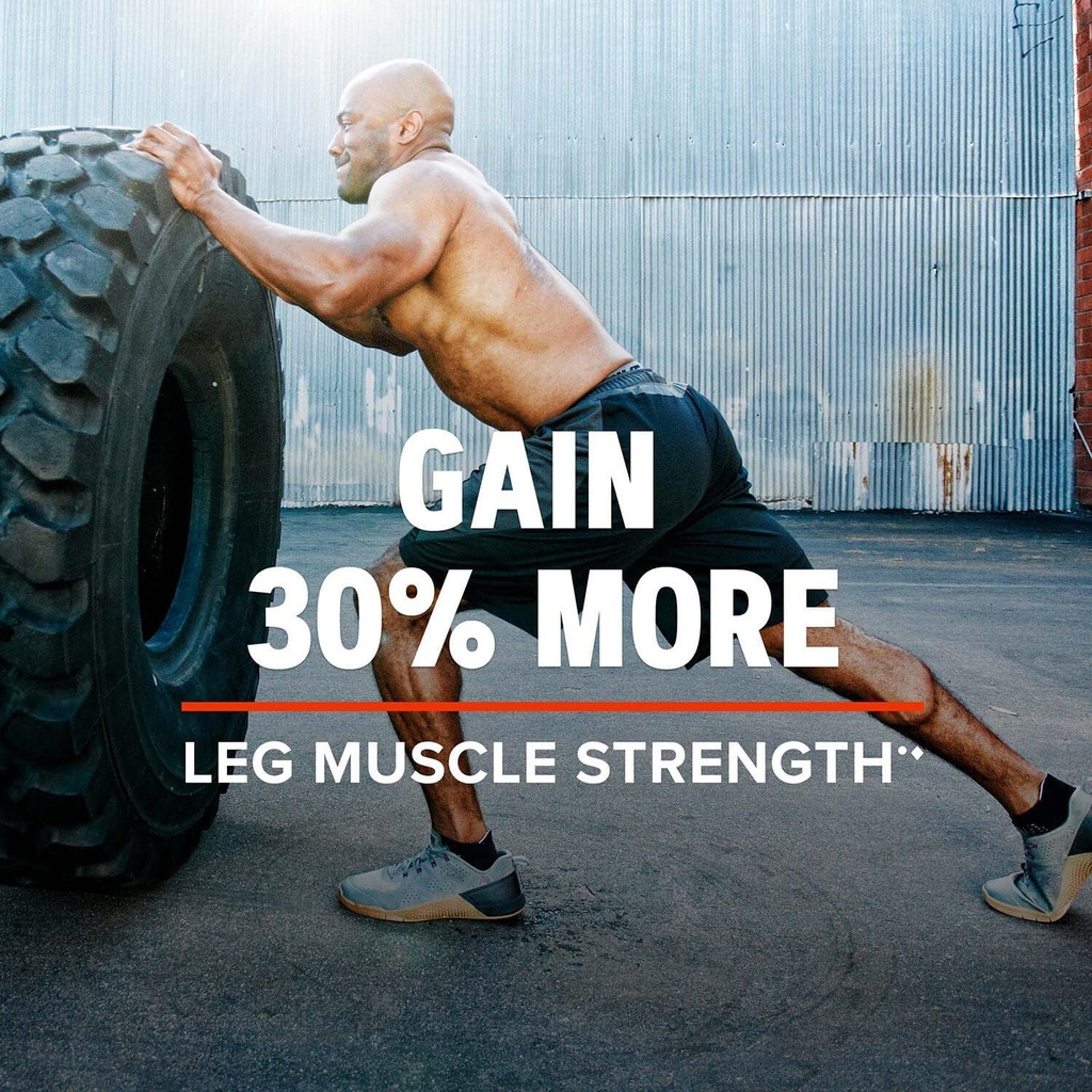 GNC AMP Wheybolic Clinically Proven Protein Powder, 40g Whey Protein, BCAA, Leucine, Increases Muscle Strength, Muscle Building, 3rd Party Tested, Gluten Free, Classic Vanilla, 33 Servings 5