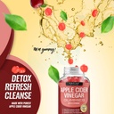 Toplux Apple Cider Vinegar Gummies - 1000mg ACV with B12, Beet Root, Pomegranate for Immune System, Detox & Cleanse, Gummy Alternative to Apple Cider Vinegar Capsules, for Men Women, 60 Gummies 6