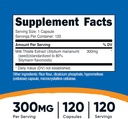 Nutricost Milk Thistle Capsules 300mg, 120 Capsules (80% Silymarin) - Gluten-Free & Non-GMO 3