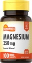 Sundance Magnesium Supplement | 250mg | 100 Caplets | Essential Mineral Formula | Vegetarian, Non-GMO, & Gluten Free 2