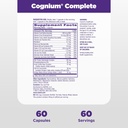 Natrol Cognium Complete, Dietary Supplement for Brain Health, Brain Health Supplements for Adults, 60 Capsules, 30 Day Supply 6