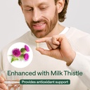 Choline Bitartrate 500MG - Premium Choline Supplements - Liver Support Supplement & Gallbladder Supplements - Colina Suplemento 500 mg Orgánica - Brain Vitamin for Memory and Focus - 60 Choline Caps 4