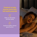 WomenSense AdrenaSense by Natural Factors, AdrenaSense, Herbal Supplement for Adrenal Support and Stress Relief, Vegan, Non-GMO, 60 Capsules 3