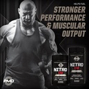 PMD Sports Nitro CM Nitric Oxide with Agmatine Pre Workout Supplement - Muscle Growth and Muscle Pump with L Arginine - Endurance Boost for Hardcore Training and Bodybuilding Preworkout (180 Capsules) 5