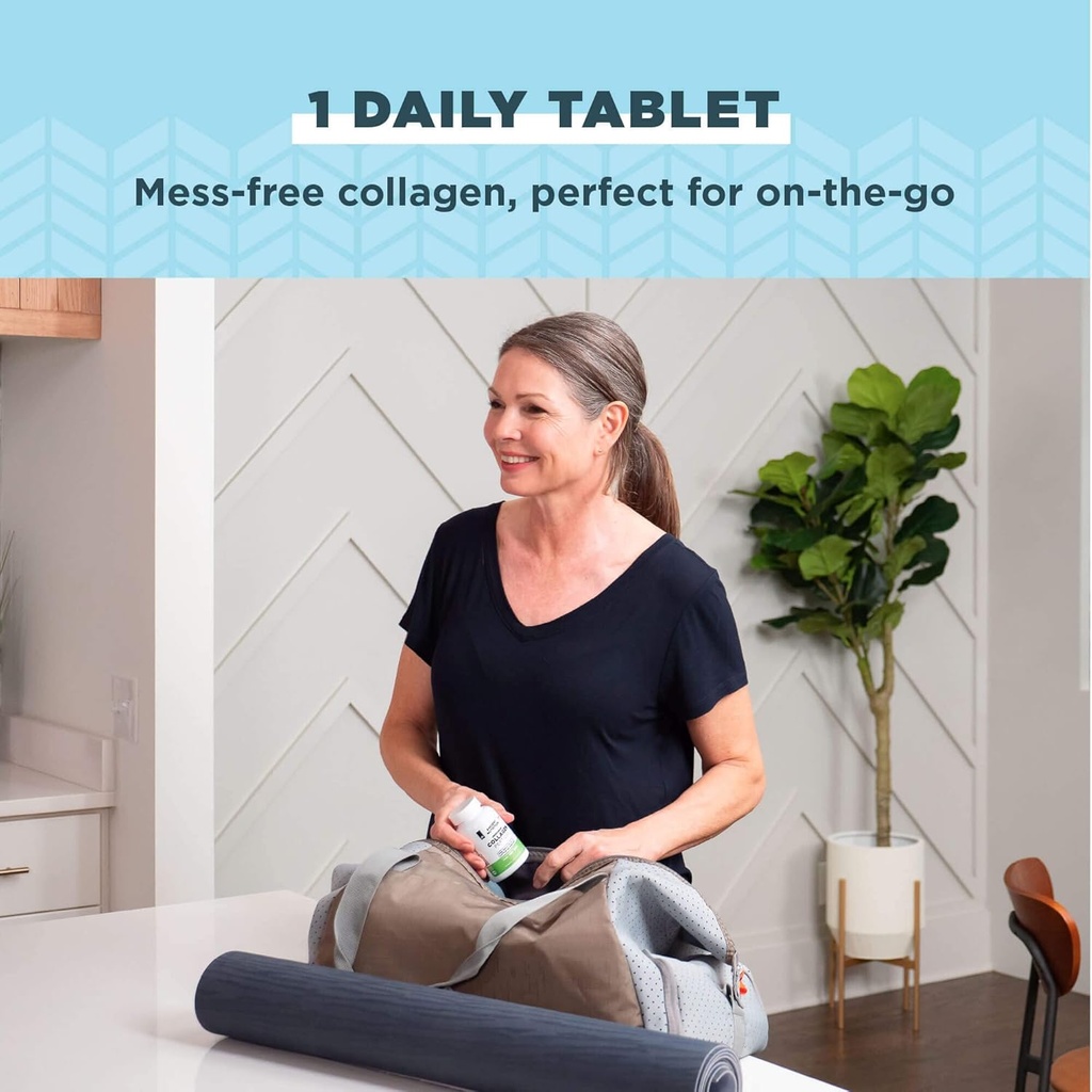 Ancient Nutrition Vegetarian Collagen Peptides, Collagen Peptides Tablets, Collagen with Prebiotics and Probiotics, Supports Healthy Skin, Hair, Joints, Digestion, Vegetarian Capsules, 30 Count 6