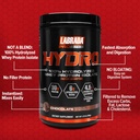 LABRADA Hydro 100% Pure Hydrolyzed Whey Protein Isolate Powder, Lactose Free, Fastest Digesting, Instant Mixing,Delicious Taste 20 Servings(Chocolate) 3