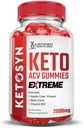 Justified Laboratories Ketosyn Keto ACV Gummies Extreme 2000MG Ketosyn Keto Gummies Apple Cider Vinegar Formulated with Pomegranate Beet Juice Powder B12 Vegan Non GMO 60 Gummys 6