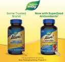 Nature’s Way Alive! Men’s 50+ Complete Multivitamin, Supports Multiple Body Systems*, Supports Cellular Energy*, High Potency B-Vitamins, Gluten-Free, 130 Tablets (Packaging May Vary) 3