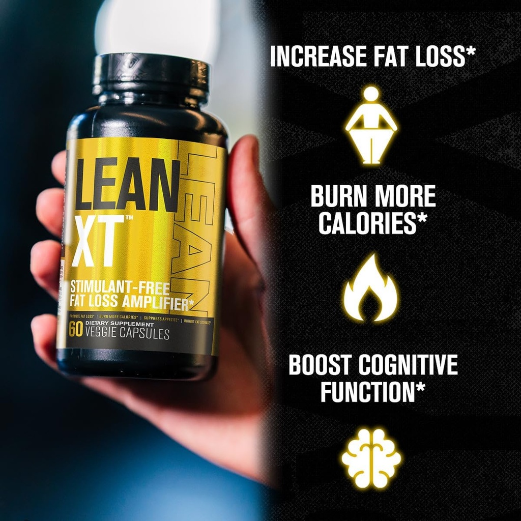 Burn-XT Thermogenic Fat Burner, Lean PM Nighttime Fat Burner & Sleep Aid, Lean-XT Caffeine Free Fat Burner 5