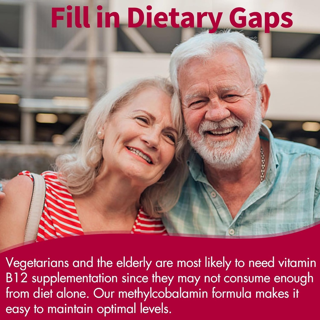 Vitamin B12 Sublingual 10000 mcg+ Beet Root Gummies 6