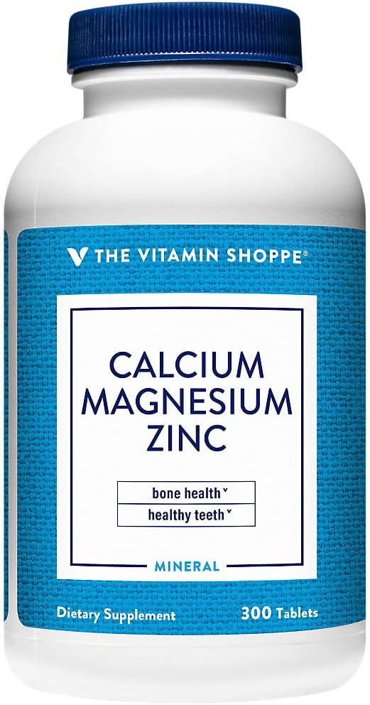 Calcium, Magnesium, & Zinc with Vitamin D - Supports Healthy Bones & Teeth (100 Tablets) 6