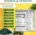 Sunlit Best Chlorella Spirulina Tablets - Organic USDA, Premium Spirulinas and Chlorella Capsules 500 Pills - Chlorellas Natural Superfood with Spirulina Algae, Enzymes Chlorophyll & Vegan Protein 4