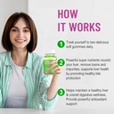 Milk Thistle Gummies for Adults Kids. Liver Cleanse Detox Repair Gummies, Milk Thistle Extract Supplement for Liver Support Digestive Antioxidant, 60ct Apple Flavor 6