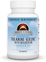 Source Naturals Theanine Serene, Calm Mind & Body*, with GABA - Vegetarian Formlua - 30 Tablets 2