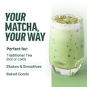 FORCE FACTOR Organic Matcha Green Tea Powder for Energy, Focus, and Daily Wellness, Culinary Grade, USDA-Certified Organic, Rich and Delicious Flavor 169g, 84 Servings 4