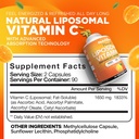 Nutrivein Premium Apple Cider Vinegar Capsules & Liposomal Vitamin C Supplement Bundle: High-Absorption Vitamin C Capsules & Apple Cider Vinegar Supplements Bundle for Immune Defenses & Gut Health 4