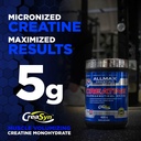 ALLMAX Nutrition - Creatine Monohydrate, Micronized Creatine Powder for Strength and Muscle Recovery, Gluten Free & Fast Absorbing 400g 5