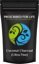 Prescribed For Life Activated Charcoal Powder, Coconut Shell Charcoal Ultra Fine Husk Food Grade Powder (10kg) 2