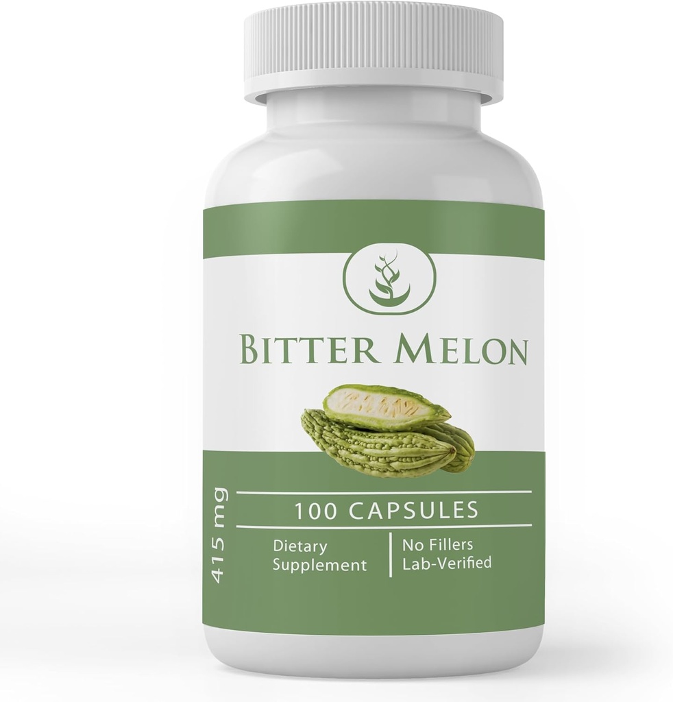 Pure Original Ingredients Bitter Melon, (100 Capsules) Always Pure, No Additives Or Fillers, Lab Verified 2