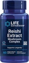 Life Extension Reishi Extract Mushroom Complex - Mushrooms Herbal Supplement for Immune Support – Ganoderma Lucidum Extract - Gluten-Free, Non-GMO, Vegetarian – 60 Capsules 2