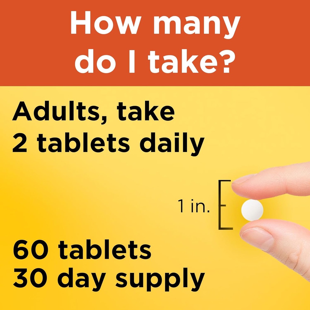 Nature Made SAM-e 200 mg Complete, Dietary Supplement for Mood Support, 60 Tablets, 30 Day Supply 6