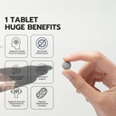 Hydrogen Water Tablets for Drinking Water 30 Count Creates 12 PPM Nanobubbles - US Company 4