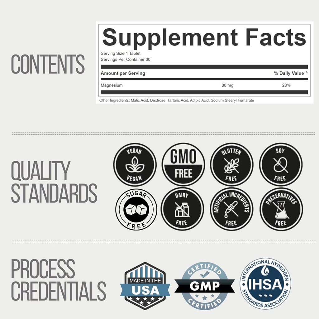 Hydrogen Water Tablets for Drinking Water 30 Count Creates 12 PPM Nanobubbles - US Company 6