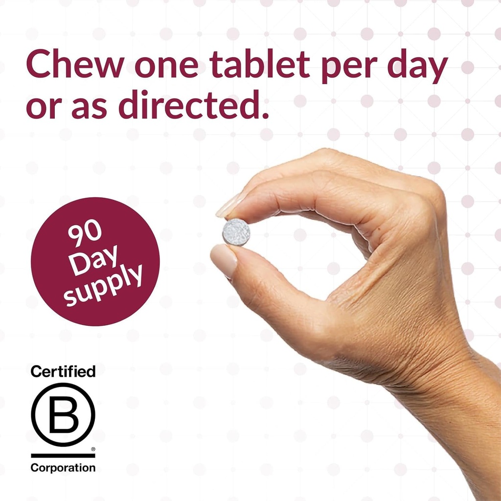 Bariatric Advantage Chewable Iron 60 mg with Vitamin C for Increased Absorption and Utilization, Easily Digestible for Gastric Bypass and Sleeve Gastrectomy Surgery Patients - Lemon Lime, 90 Count 3