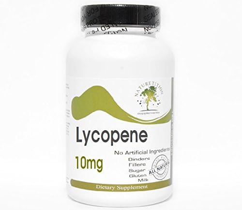 Lycopene 10mg ~ 100 Capsules - No Additives ~ Naturetition Supplements 2