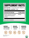 BulkSupplements.com Organic Bamboo Powder - Silica Supplements, Bamboo Supplement - Gluten Free, 500mg per Serving, 500g (1.1 lbs) (Pack of 1) 3